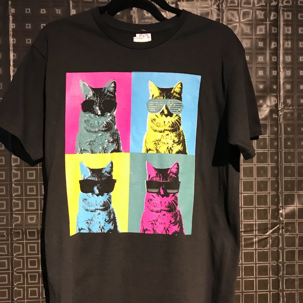 Funny cat with glasses t-Shirt